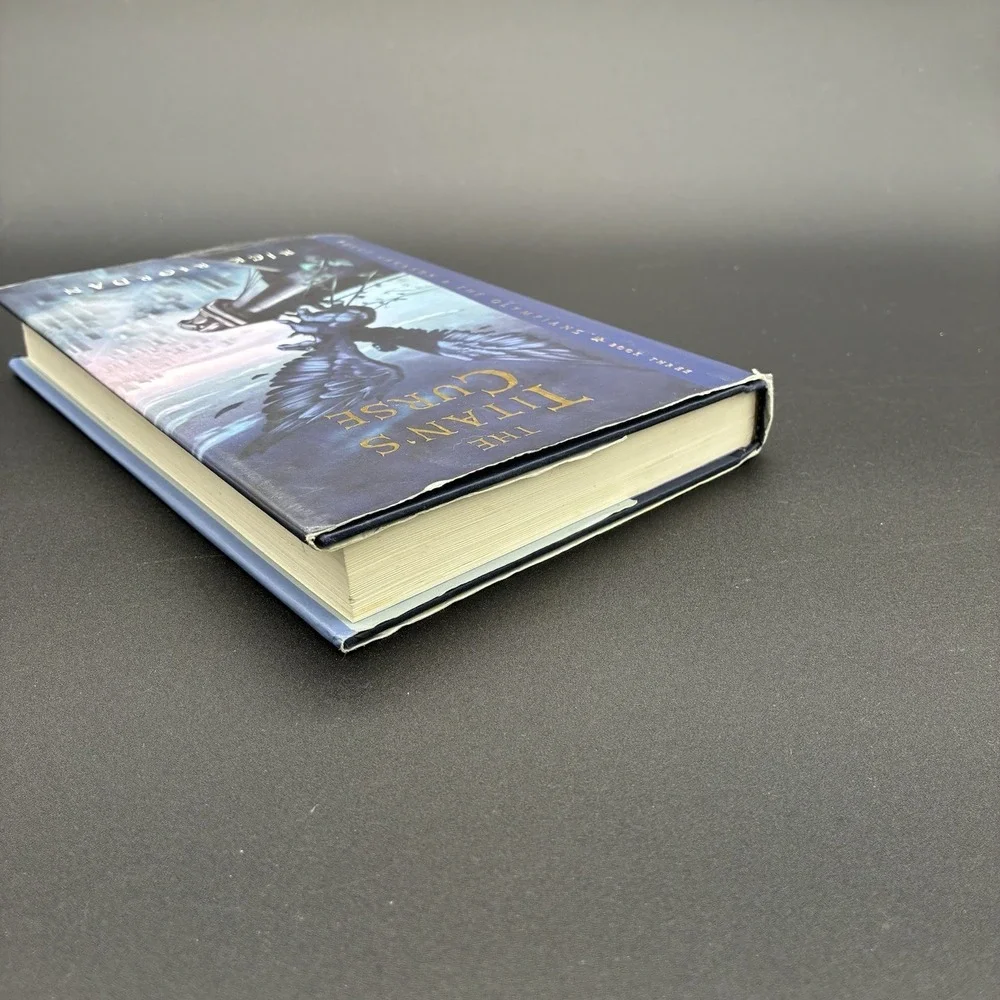 The Titan's Curse by Rick Riordan‎ Hardcover First Edition Percy Jackson Book 3
